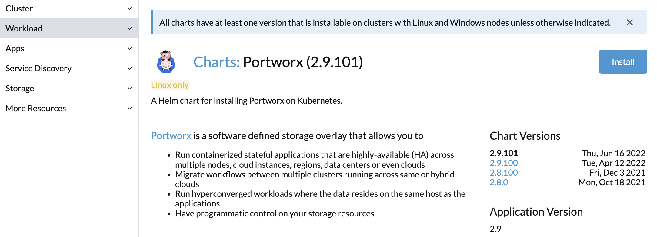 Install Portworx
